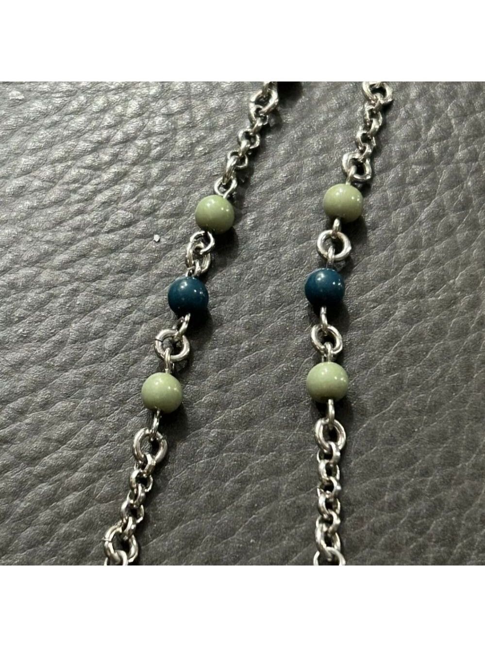 Green And Blue Lia Sophia Necklace - Picture 3 of 12